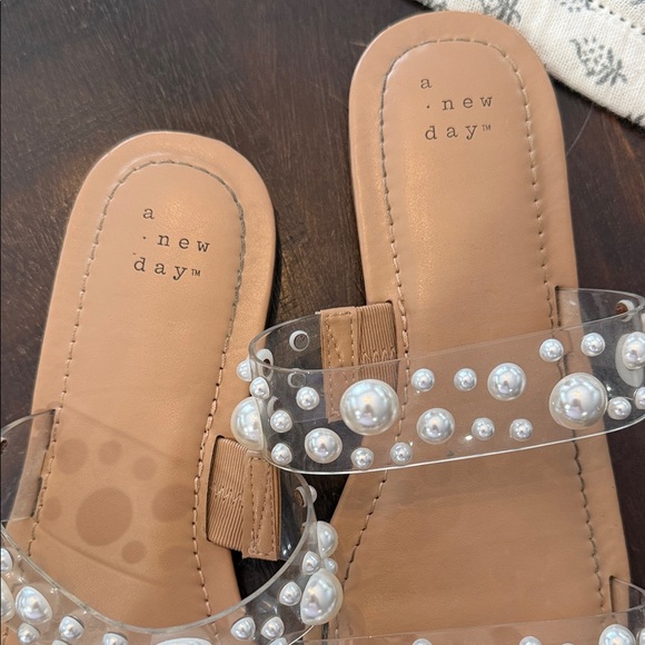A New Day Women's Sandals with Pearl Details - Picture 2 of 6